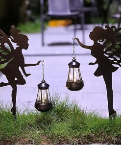 Solar-Powered Rust-Resistant Metal Fairy Lights for Outdoor Decor