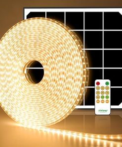 Solar Powered LED Strip Lights 32.8FT 800 LED for Outdoor Use