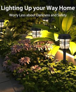 High Lumens Solar Pathway Lights for Yard Walkway Decor 2