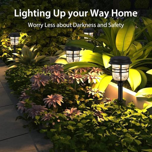 High Lumens Solar Pathway Lights for Yard Walkway Decor - Image 2