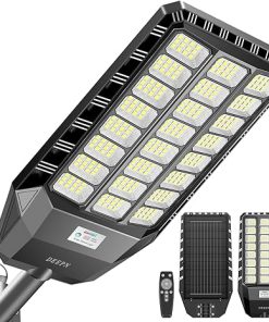 Solar Street Light Outdoor 5000W Solar Parking Lot Lights 360000Lm