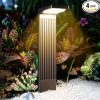 Solar Fence Lights Outdoor 12 Pack Waterproof High Brightness LED 4