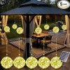 Large Waterproof Solar Post Cap Light 14.9″ Luxury Landscape Lamp 4