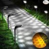 Solar Pendant Lights with Motion Sensor Dual Head for Outdoor Use 4