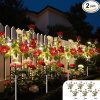 Barrina Solar Spot Lights 24 LEDs RGB Color Changing Waterproof 6 Pack 3