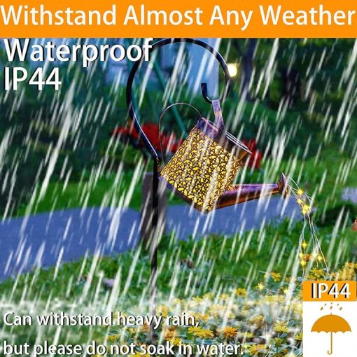 Waterproof Solar Lanterns for Outdoor Use  
Metal Watering Can with Hook for Gardening  
Fairy Gift Ideas for Grandma and Mom  
Outdoor Solar Garden Statue Decor for Home - Image 2