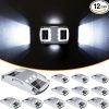 Solar Pathway Lights 8 Pack Color Changing Waterproof for Halloween 4