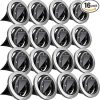 Newhouse Lighting Solar Flickering Flame Outdoor Island Torches 4-Pack 3