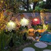 Flower LED Solar Lights for Garden Yard Patio Outdoor Decorations