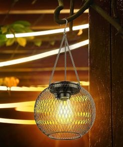 KagoLing Solar Lanterns for Outdoor Garden Christmas Decor 4 Pack 2