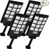 Outdoor Solar Lights IP66 Waterproof Motion Sensor Flood Light 4PACK