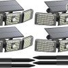 Outdoor Waterproof Solar Lights with 9 Modes for Garden and Yard 4