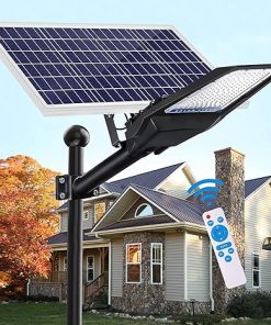2000W LED Solar Street Lights with Remote for Outdoor Security Use