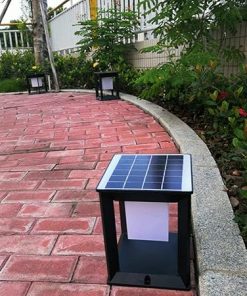 Optimized LED Solar Lamp Post for Outdoor Garden Lighting IP65 2