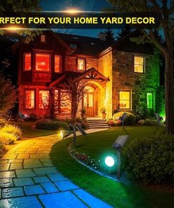 Waterproof Solar Outdoor Lights with 9 Modes for Garden and Patio 2