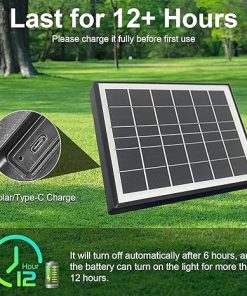 Banord ST38 Solar String Lights 100ft with 49 Shatterproof Bulbs 2