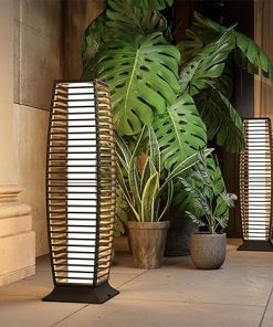 Outdoor Solar Powered Lanterns for Garden and Porch Decor