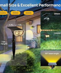 Linkind StarRay Solar Spot Lights Outdoor 350LM Waterproof Smart Light 2