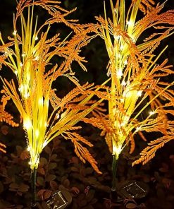 Flower LED Solar Lights for Garden Lawn Landscape Patio Decorations