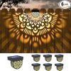 KOOPER Solar Outdoor Lights – 6 Pack Sunflower Decor with Auto On Off 3