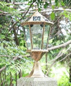 Outdoor Solar Post Cap Lights for Gardens and Courtyards Waterproof 2