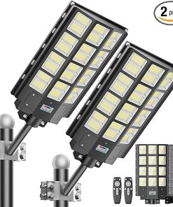 8000W Solar Street Light Outdoor Waterproof Dusk to Dawn Motion Sensor  
240000LM Solar Powered Parking Lot Light for Outdoor Use  
LED Flood Light Wide Angle Lamp for Patio and Parking Lot