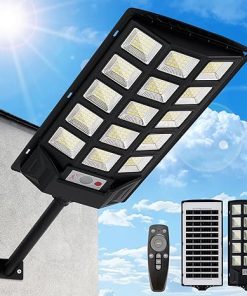 IP66 Waterproof Solar Street Lights with Motion Sensor and Remote