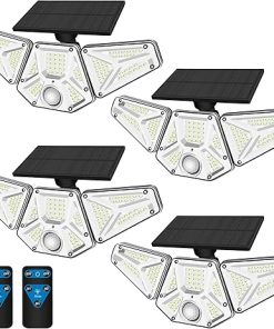 Outdoor Solar Lights 2500LM 113 LED IP65 Waterproof Motion Sensor