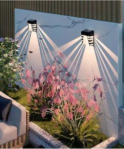 Outdoor Solar Wall Lamps for Courtyard Garden and Villa Decoration 2