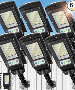 Waterproof Solar Flood Lights Outdoor Motion Sensor with Remote