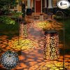 Waterproof Solar Deck Lights 12 Pack Outdoor LED Pathway Markers 3