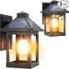 Otdair 96 LED Solar Lights Outdoor 6 Pack Waterproof Tiki Torch 4