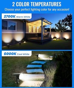 Brightown Waterproof Solar Lights IP67 for Outdoor Use 8 Pack 2