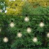 Solar Powered Honey Bee LED String Lights for Garden Decor 4