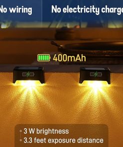 Outdoor Solar Deck Lights 32 Pack Waterproof LED Garden Decor 2