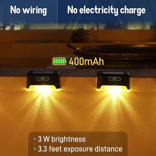 Outdoor Solar Deck Lights 32 Pack Waterproof LED Garden Decor - Image 2