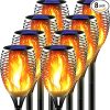 8 Pack Solar Dock Lights Waterproof LED Aluminum Outdoor Lighting 3