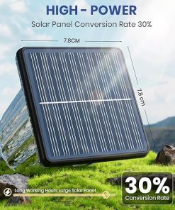 Bright Solar Pathway Lights 8 Pack Adjustable Waterproof Garden Set 2