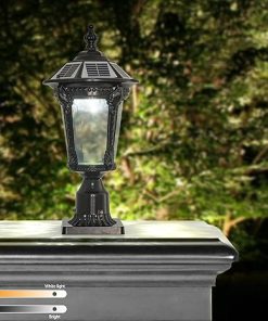 Upgrade Your Outdoor Space with Retro Dimmable Solar LED Lights