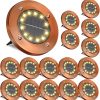 Motion Sensor LED Solar Lights Outdoor with 3 Adjustable Heads Pack of 2 3