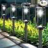 Solar Landscape Spotlight 4 Pack IP65 Waterproof Garden Path Lights 4