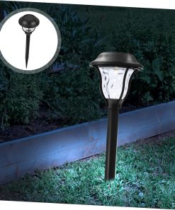 10 Pack Solar Garden Lights Waterproof Stake Lamps for Outdoor Decor 2