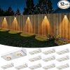 SmartYard Solar LED Spotlight 2 Count Bronze Warm White Lighting 3