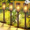 Gigalumi 6 Pack Solar Garden Lights Waterproof Color Changing LED 3