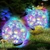OZS 8Pack 64LED Solar Lights for Garden Patio Outdoor Decoration 4