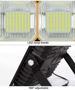 Solar LED Floodlight Outdoor Dusk to Dawn Waterproof Garden Light 2