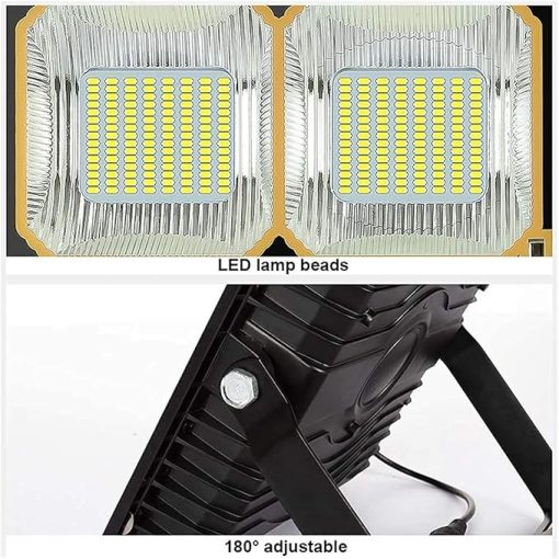 Solar LED Floodlight Outdoor Dusk to Dawn Waterproof Garden Light - Image 2
