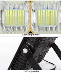 Solar LED Floodlight Outdoor Garden Security Light with Remote Control 2