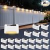 Solar Pathway Lights 4 Pack 400LM Motion Sensor Waterproof Garden Lights 3
