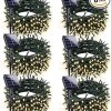 8 Pack Solar Powered Copper Garden Pathway Post Lights with LED 4